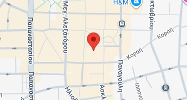 Location of business on map