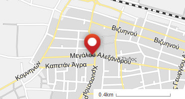 Location of business on map