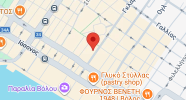 Location of business on map