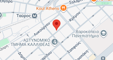 Location of business on map