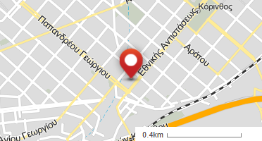 Location of business on map