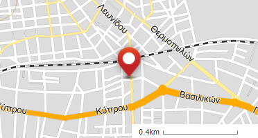 Location of business on map
