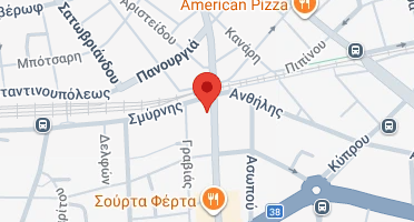 Location of business on map