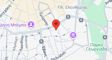 Location of business on map