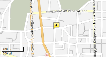 Χάρτης και σημείο της επιχείρησης
