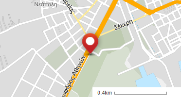 Location of business on map