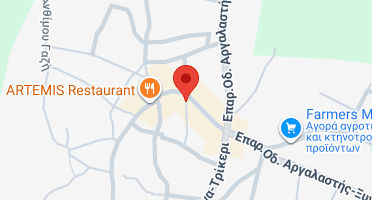 Location of business on map