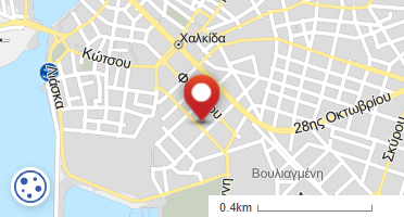 Location of business on map