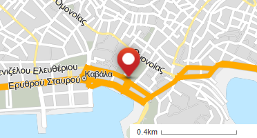 Location of business on map