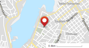 Location of business on map