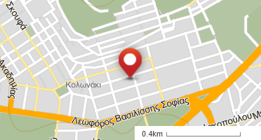 Location of business on map