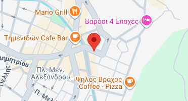 Location of business on map