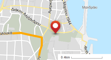 Location of business on map
