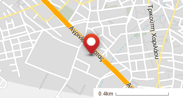 Location of business on map