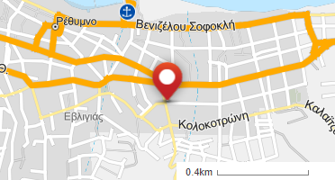 Χάρτης και σημείο της επιχείρησης