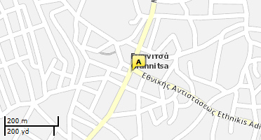 Χάρτης και σημείο της επιχείρησης