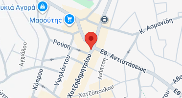 Location of business on map