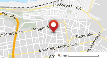 Location of business on map