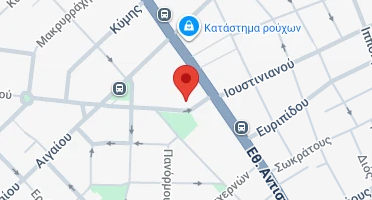 Location of business on map