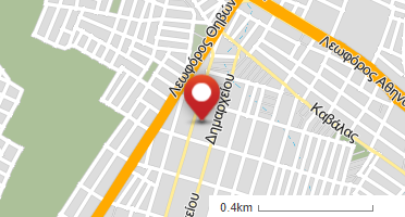 Location of business on map