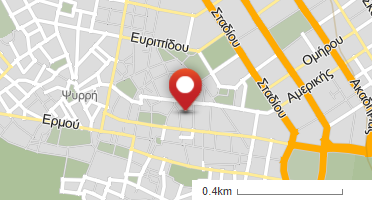 Location of business on map