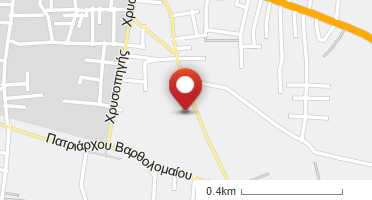 Location of business on map