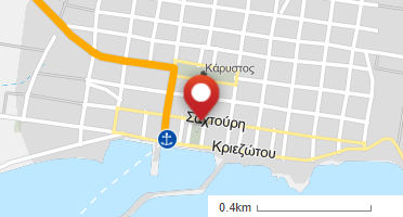 Location of business on map