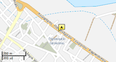 Χάρτης και σημείο της επιχείρησης