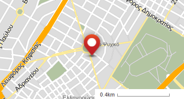 Location of business on map