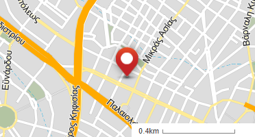 Location of business on map