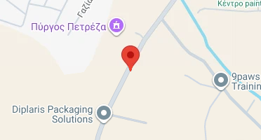 Location of business on map