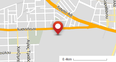 Location of business on map
