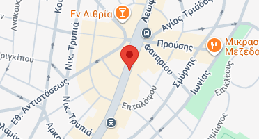 Location of business on map