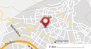 Location of business on map