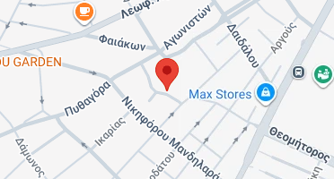 Location of business on map