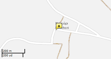 Location of business on map