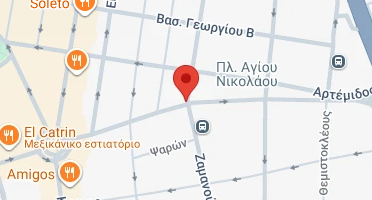Χάρτης και σημείο της επιχείρησης