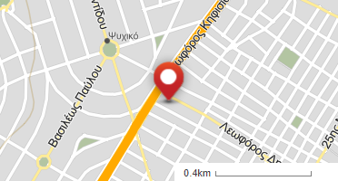 Location of business on map