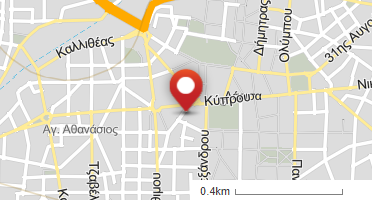 Location of business on map