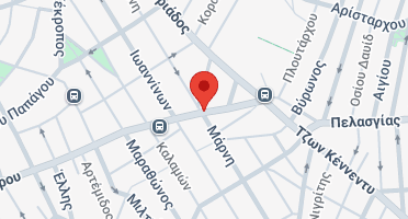 Location of business on map