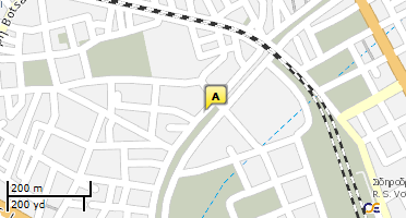Location of business on map