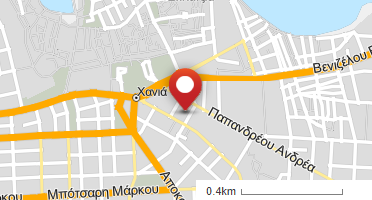 Location of business on map