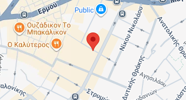 Location of business on map