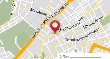 Location of business on map