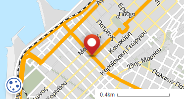 Location of business on map