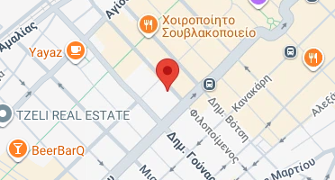 Location of business on map