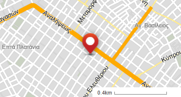 Location of business on map