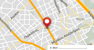 Location of business on map