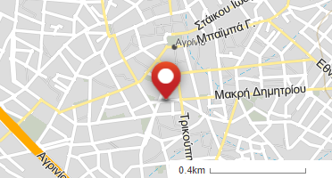 Location of business on map