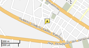 Χάρτης και σημείο της επιχείρησης